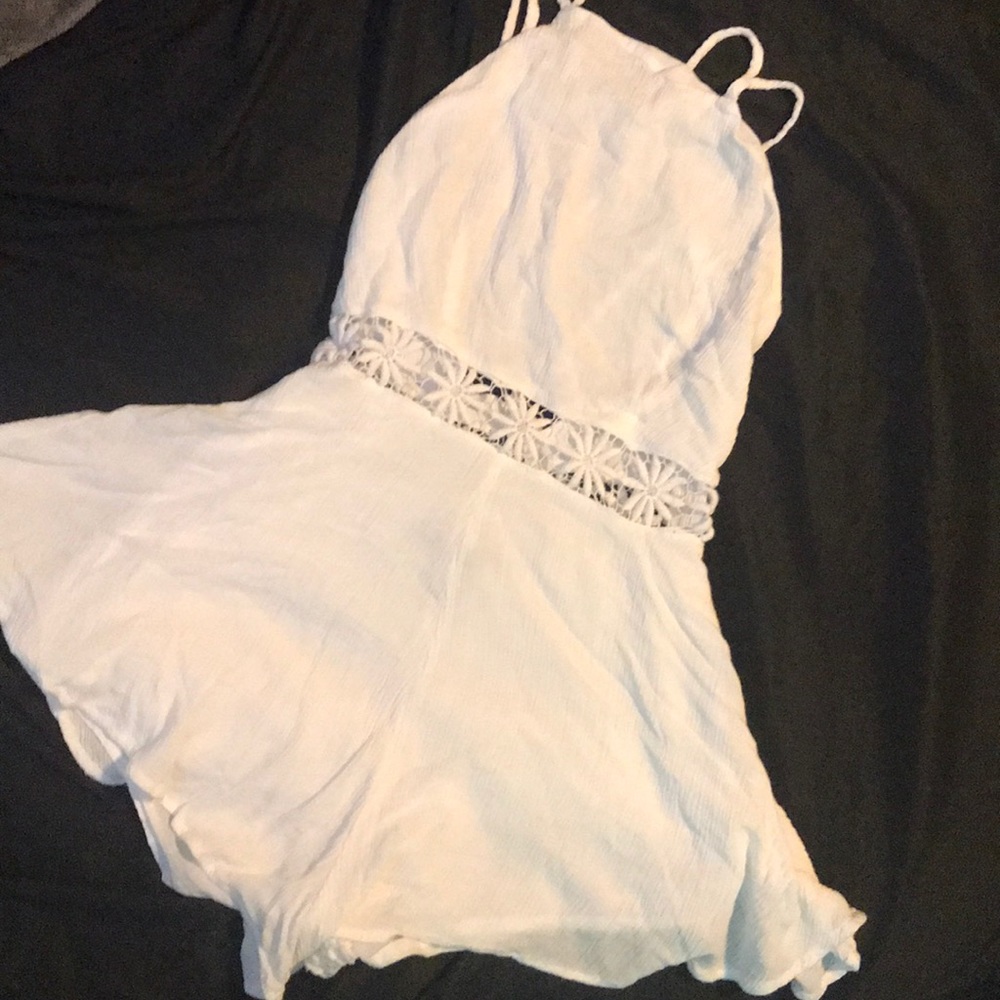 White Romper